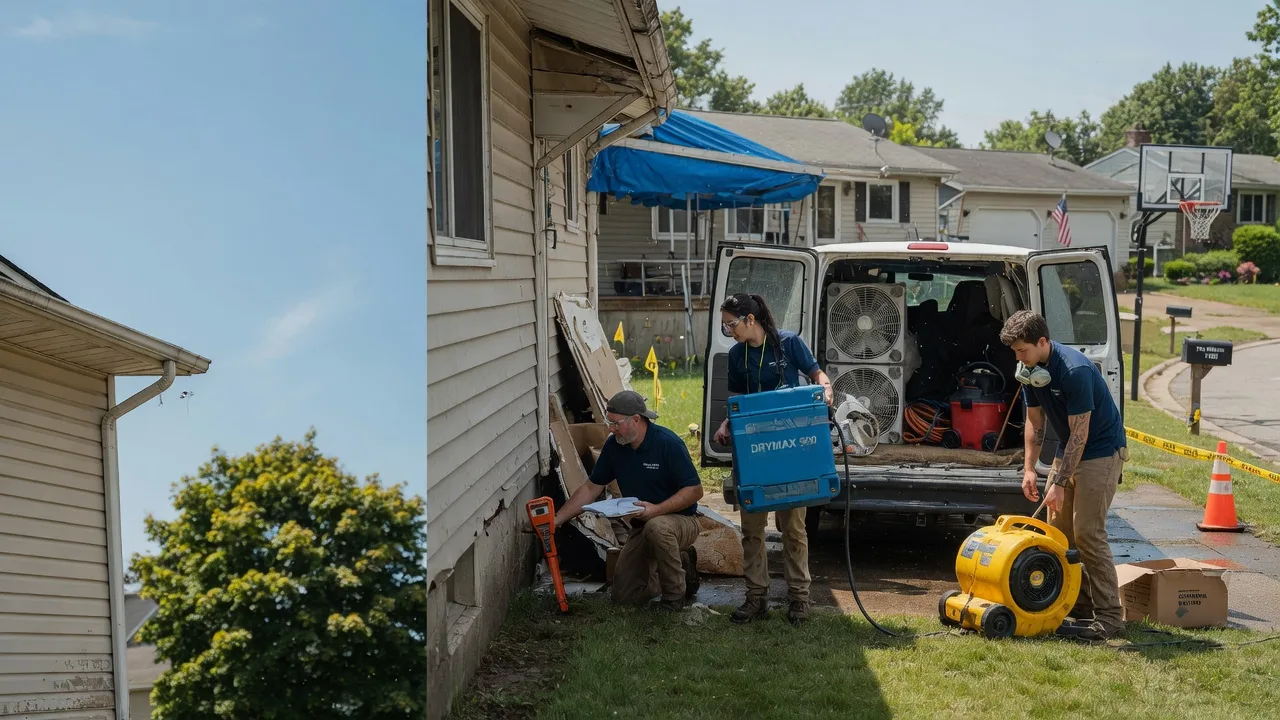Ceiling Leak Cleanup in Ada, MI near me